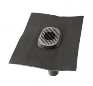 Ubbink rioolontspanningspan Universeel Ubiflex Ø 110MM 5°- 55° Zwart 0130012
